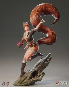 Squirrel Girl, Resin Model Kit Painted 3d Printed GK Statue Figure - Picture 1 of 16