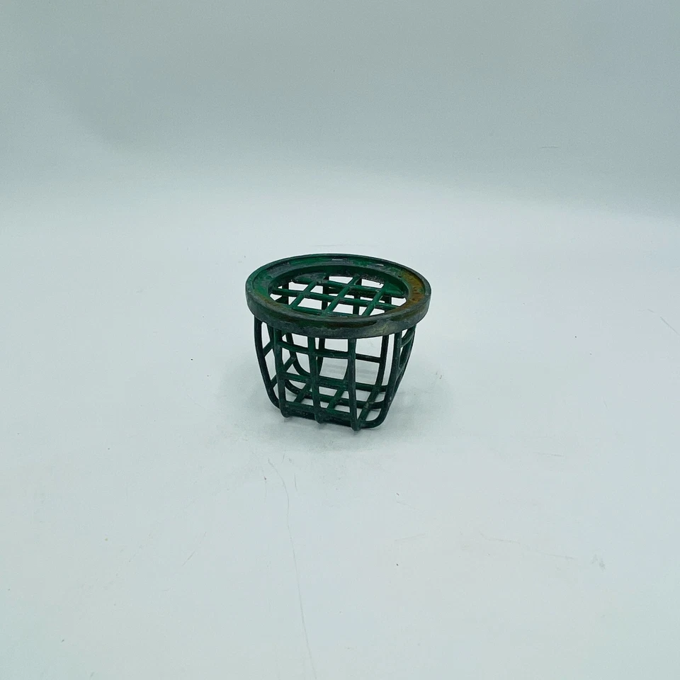 Arreglos florales vintage de metal verde flor rana cottagecore Foto 1 de 4