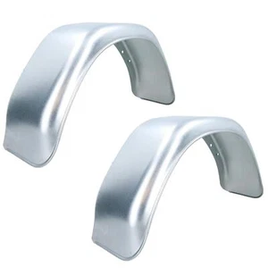 13 Zoll Anhänger Schutzblech Stahl verzinkt / Kotflügel / Fender (PAAR) TR015 - Bild 1 von 6