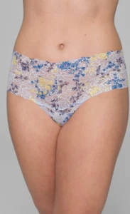 Soma Embraceable Allover Lace Retro Thong Panty S L Floral Mini Halogen - Picture 1 of 3