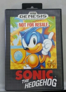 Estuche y juego Sonic the Hedgehog (Sega Genesis, 1991) *Sin manual* ¡Funciona muy bien! - Imagen 1 de 11
