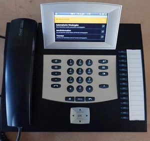 Telefon systemowy Auerswald Comfortel 3200 ISDN czarny dobry stan z AB - Zdjęcie 1 z 5