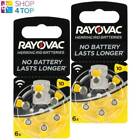12 RAYOVAC ACOUSTIC SPECIAL SIZE 10 MF PR70 HEARING AID BATTERIES 1.45V ZINC AIR