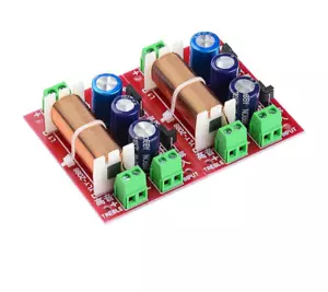 Speaker Crossover Frequency Divider Tweeter Bass Filter Adjustment 2Way 400W 2Pc - Picture 1 of 6