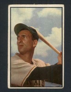 1953 Bowman Color #160 Cal Abrams VG/VGEX Pirates 125945 