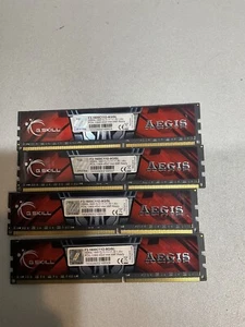 G.Skill F3-1600C11D-8GISL 4x4Gb PC3-12800 1600Mhz DDR3 Desktop Memory RAM - Picture 1 of 2