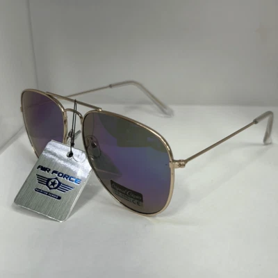 Gafas de sol unisex con lentes espejadas Air Force Aviator Foto 1 de 3