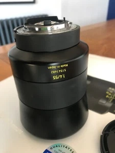 zeiss 55mm 1.4 lens zf2 + zeiss uv filter - Picture 1 of 8