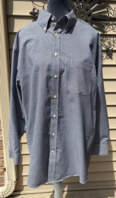 Stafford Tailored Culture Long Sleeve Dress Shirt - Wrinkle Free  16-1/2 32 33 - Image 1 of 4