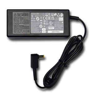 Acer Aspire Laptop AC Adapter Power Charger Cable 65w 5.5*1.7mm Genuine Original - Picture 1 of 7