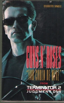 Guns N' Roses You Could Be Mine cassette UK Geffen 1991 cassette with card - Bild 1 von 2