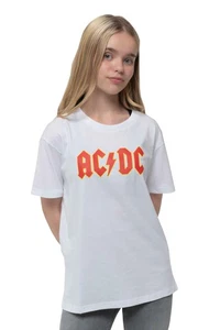 Camiseta ACDC Niños Clásica Logo Banda Nueva Oficial Blanca Edades 1-12 años - Imagen 1 de 5