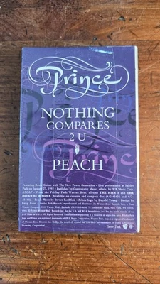 Nothing Compares 2 U / Peach by Prince (Cassette Single Nov-1993, Paisley Park) Foto 1 de 4