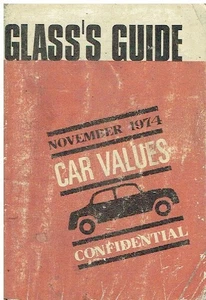 GLASS'S GUIDE TO USED BRITISH & FOREIGN PASSENGER CAR VALUES : NOV 1974 EDITION - Picture 1 of 1