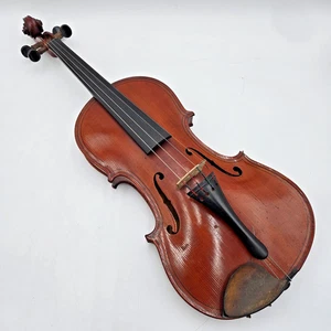 Antique Violin Labeled Giovan Paolo Maggini Brescia 1620 French Strings w/Case - Picture 1 of 24