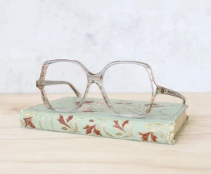 Vintage 1970s Eyeglasses NOS Oversized Retro grandma core Multicolor Austria - Picture 1 of 8