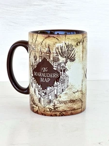 Taza grande de cerámica del mapa del merodeador del mundo mágico de Harry Potter - Imagen 1 de 5