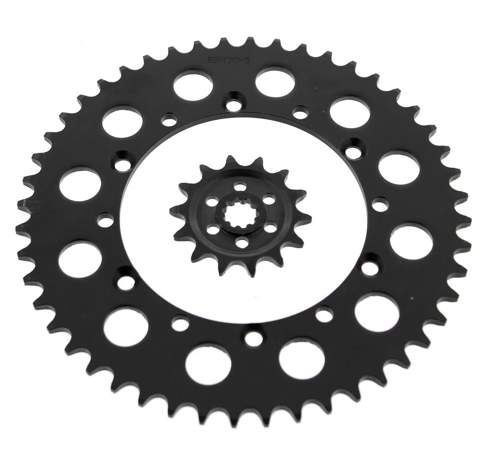 Piñón negro delantero y 48T trasero 14T para Kawasaki KX250F 2004 2005 de Race-Driven Foto 1 de 1