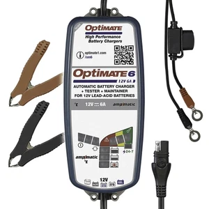 Optimate 6 AmpMatic - 12V 6A, High Performance Automotive Battery Charger & m... - Picture 1 of 6