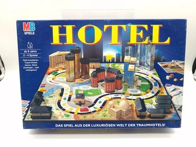 MB Spiele - Brettspiel - Hotel Blaue Ausgabe - 1996 - ohne Laternen  - Bild 1 von 4