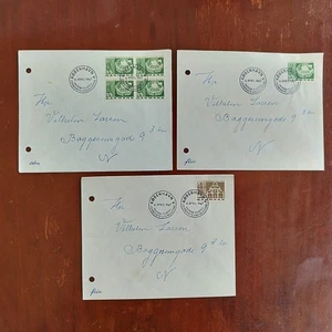 Denmark . 3 covers . 4 April 1967. - Set no 12 - Picture 1 of 2