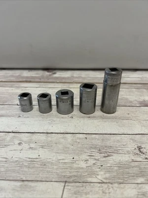Britool Sockets Military Marked X 5  - Image 1 of 4