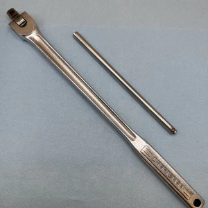 Craftsman -V- 44201 15" Long Handle Breaker Bar 1/2" Drive W/ Tee Handle USA - Picture 1 of 12