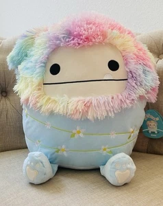 16 Zoll Squishmallows süß 🌸 Blumen 🌸 Zozo Regenbogen Bigfoot Plüsch Geburtstagsidee - Bild 1 von 7