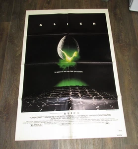ALIEN (1979) 27x41 Folded Original One Sheet Movie Poster 790019 - Picture 1 of 8