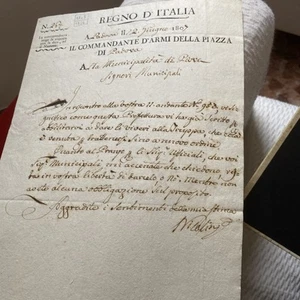 Il Comandante D’Armi Della Piazza Di Padova 1807 - Foto 1 di 3