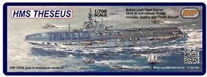 1/700 HMS THESEUS 1946 aircraft carrier by IHP Colossus class CLEARANCE