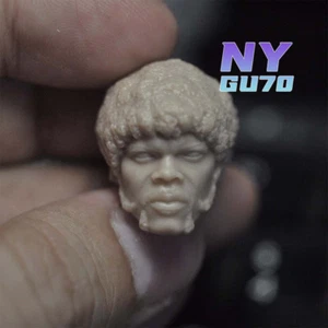 Modellino 1/12 maschio Jules Winnfield scultura testa intagliata adatta 6"" ML giocattolo - Foto 1 di 6