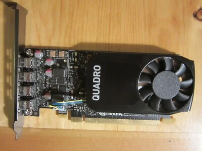 Dell G7T21 Quadro P1000 4GB GDDR5 3.0x16 Full sized Video Card 4 x Mini DP - Image 1 of 4