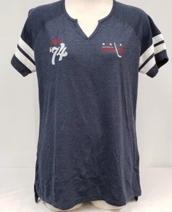Brand New NHL Fanatics Women's Washington Capitals Short Sleeve Shirt - Picture 1 of 2