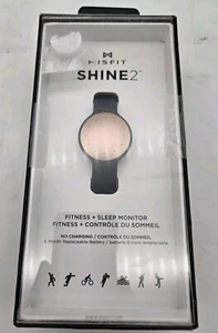 Misfit Shine 2 Sleep & Fitness Tracker Watch - Champaign & Black -NEW- - Picture 1 of 3