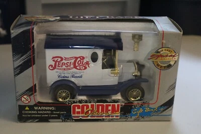 Banco fundido a presión Golden Classics 1996 camión Pepsi regalo Foto 1 de 4