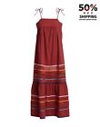 UVP 389 SEMICOUTURE 01 Maxi langes Kleid IT42 US6 UK10 M Made in Italy