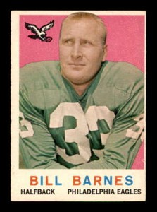 1959 Topps #25 Bill Barnes   EX/EX+ X2860336