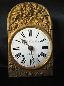 MOUVEMENT d'HORLOGE de PARQUET (+ Manivelle) Comtoise Horlogerie Ballans XIXe - Imagen 1 de 16