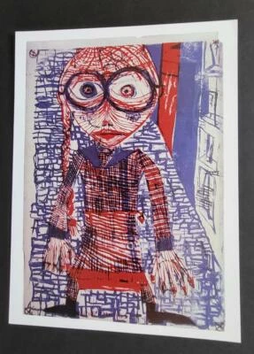 Friedensreich Hundertwasser "带眼镜的女孩"安装偏移 Litho 1986 — 第 1/4 张图片