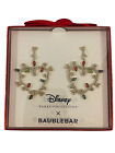 NEW Disney Parks 2021 Christmas Baublebar Dangle Heart Lights Mickey Earrings