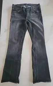 Arden B Black Denim Stretch Boot Cut Jeans Größe 4 - Bild 1 von 6