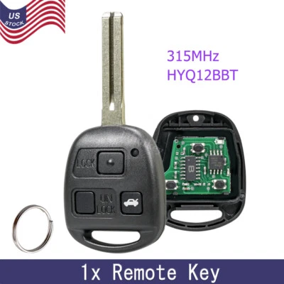 Mando a distancia inteligente llavero HYQ12BBT para Lexus ES330 RX330 RX350 RX400h LS430 Foto 1 de 4