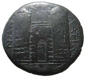 MOESIA INFERIOR, CALLATIS. AE 27. GETA AS CAESAR, 198-209 AD. REVERSO PUERTA CIUDAD - Imagen 1 de 3
