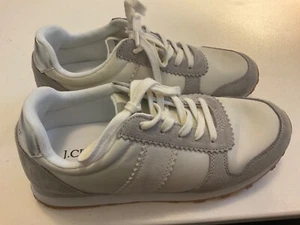 JCREW Nylon Striped City Sneakers,Women’s Size 9 - Picture 1 of 5