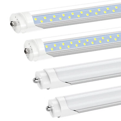FA8 T8 8 PIES LED Luces de Tienda F96T12 8 Pies Tubo LED Bombillas Lámpara de Taller 72W Foto 1 de 4