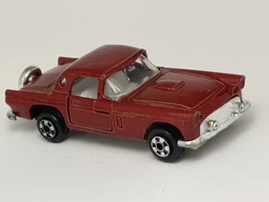 Vintage ZYLMEX Zee Toys P356 Red 1956 Ford Thunderbird T-Bird 1:64 Hong Kong - Picture 1 of 6