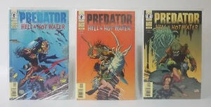 Predator Hell & Hot Water #1 #2 #3 Full Set Dark Horse Comics - Bagged & Boarded - Picture 1 of 4