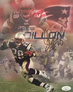 Corey Dillon New England 8x10 Autographed Photo JSA - Picture 1 of 1