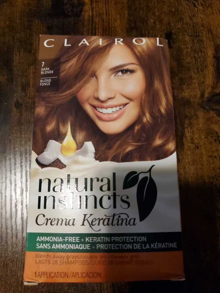 Clairol Natural Instincts New  Hair Color #7 DARK BLONDE - Image 1 of 1